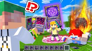 カードに書いてることが本当に起こる？！「最強のカード」を使って勝ち残るPVPマインクラフト🔥🎯【まいくら・Minecraft】よろずや🍭