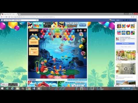 Angry Birds POP! on Facebook - Level 112 Walkthrough