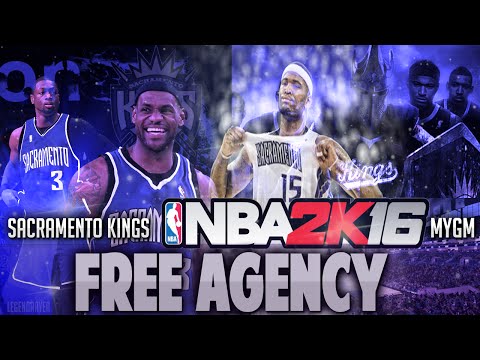 NBA 2K16 Kings MyGM - FREE AGENCY! LEBRON JAMES? [Episode 3]