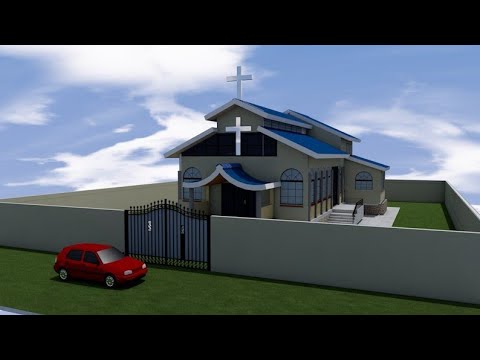 LEARN FULL ARCHICAD FROM  A TO Z COMPLETE CHURCH BUILDING Design in Archicad
