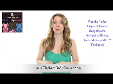 Elephant Baby Shower Theme Ideas