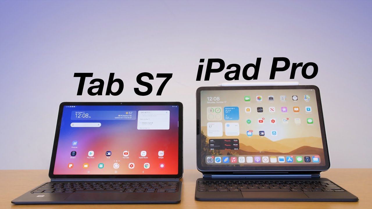 2020 iPad Pro vs Galaxy Tab S7!