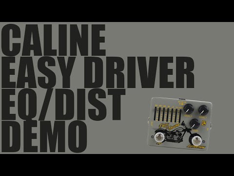 Caline DCP-04 Easy Driver Distortion  & EQ Effect Pedal Free Shipment image 7