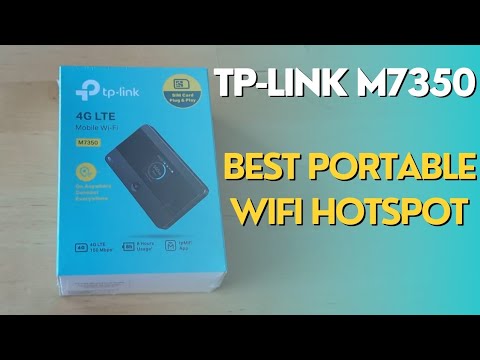 BEST PORTABLE Wi-Fi HOTSPOT | TP-Link M7350 Setup | Stay Connected Everywhere!