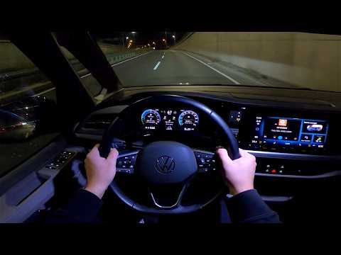 2025 Volkswagen T7 Multivan [1.5 TSI eHybrid, 245 HP] Night POV Test drive CARiNIK