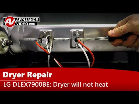 Dryer Repair - Will Not Heat - Thermal Fuse