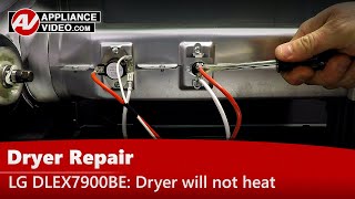 Dryer Repair - Will Not Heat - Thermal Fuse