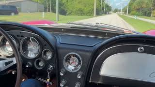 1963 Chevrolet Corvette Convertible 327/360 Fuelie Startup And Ridealong