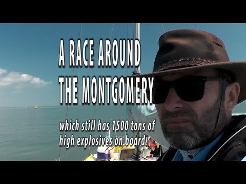 A YACHT RACE AROUND 1500 TONS OF HIGH EXPLOSIVES!