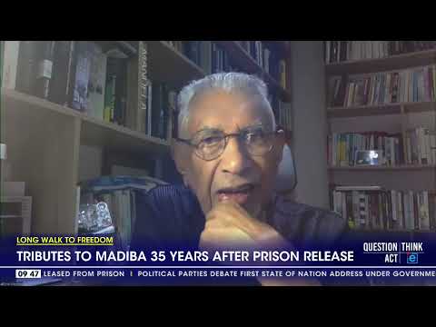 Long walk to freedom Tributes to Madiba 35 years after prison release