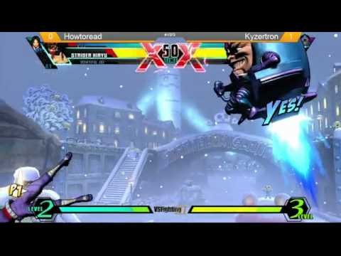 VSFighting III - UMVC 3: Kyzertron Vs Howtoread (Winners Bracket Match)