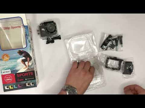 Экшн камера Full HD 1080P с аквабоксом комплект креплений на шлем видеорегистратор для велосипеда мотоцикла - фото 1 - id-p2925675229