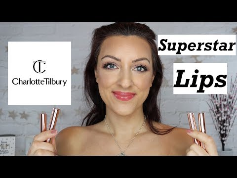 Charlotte Tilbury Superstar Lips | Review and Swatches