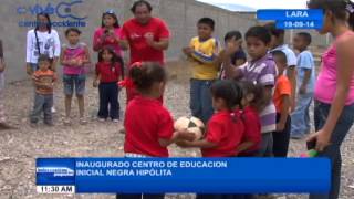 preview picture of video 'Inaugurado Centro de Educación Inicial Negra Hipólita'