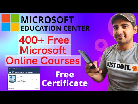 Microsoft Free Certification Courses | 400+ Free Microsoft Online ...