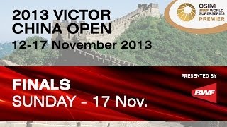 Final - MS - Wang Zhengming vs Chen Long - 2013 Victor China Open