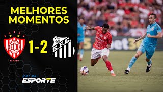 NOROESTE 1 X 2 SANTOS  MELHORES MOMENTOS  PAULISTÃO 2026