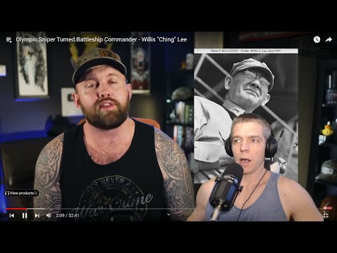 Navy Vet Reacts to Olympic Sniper Turned Battleship Commander - Willis Ching Lee by Fat Electrician