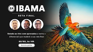 EA IBAMA Reta Final: Estude ao vivo com aprovados e tenha o diferencial que mudará sua reta final