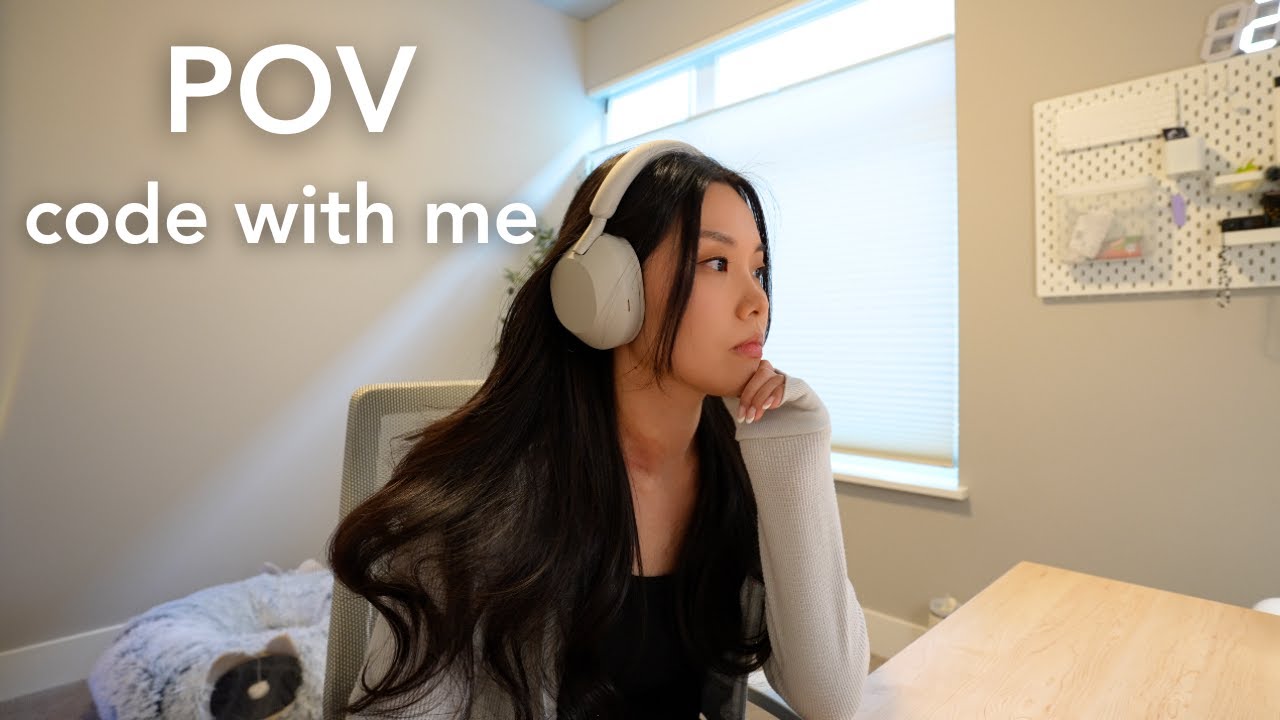 cozy productive vlog | personal website update, swe interview tip, my software & productivity tools