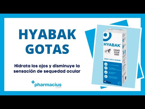 Hyabak Gotas: Para qué sirve, composición