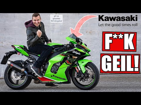 KAWASAKI ZX10R 2024 ERSTE FAHRT!