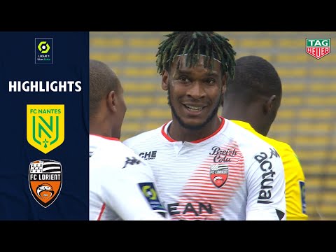 FC NANTES - FC LORIENT (1 - 1) - Highlights - (FCN - FCL) / 2020-2021