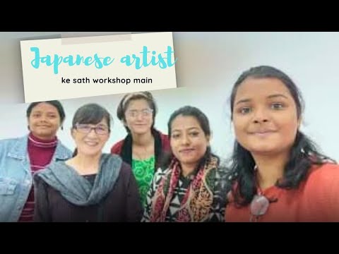 Day-34//International art workshop//Shreyashi