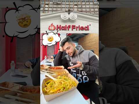 Half Fried Food review🤩#viral #shortvideo #youtube #ytshorts #zomato #cloudkitchen #thelovebitevlog