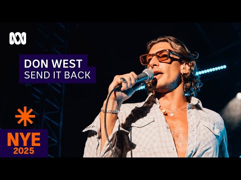 Don West performs Send It Back | Sydney New Year's Eve 2025 | ABC iview