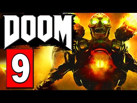 Doom 4 Walkthrough Part 9 Mission: RECLAIM THE CRUCIBLE / Pass Through the Titans Core