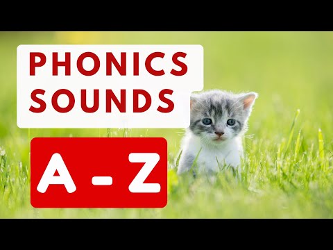 A - Z PHONICS SOUNDS | A to Z ALPHABET LETTER SOUNDS for Kids | Phonics Reading
