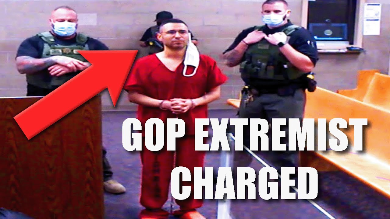 Militant MAGA Loser Charged With TERRORIZING Democratic Officials (Video)