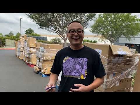 🤩 UNboxing a $199 Amazon pallet and a $599 Bicycle pallet in Lettopia@Ontario 🤩