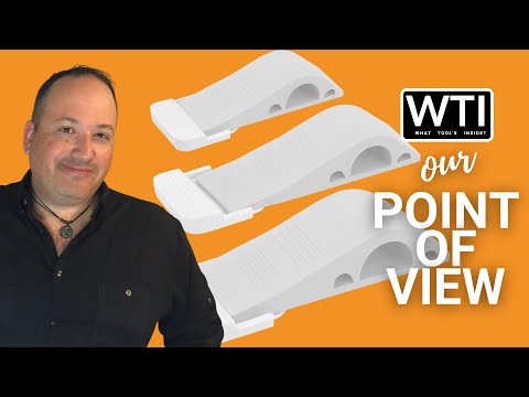 Wundermax Door Stoppers - Rubber Security Wedge - WTI product video review