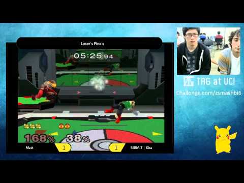 ZSB6 Losers Finals - Matt (Fox) vs SSBM-T | Kira (Sheik) - SSBM