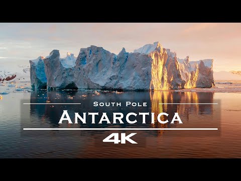 Antarctica - by drone [4K]