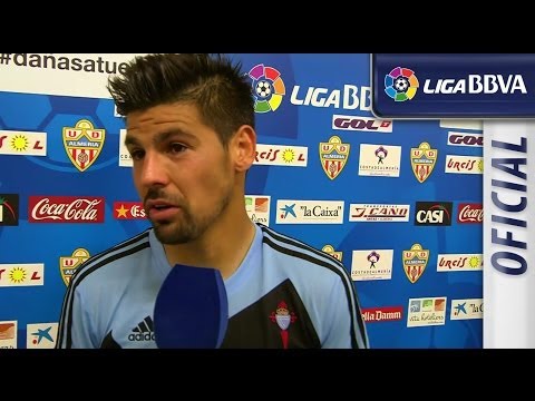 Interview Nolito after UD Almería (2-4) Celta de Vigo - HD