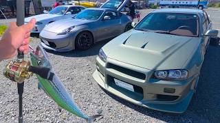 スポーツカーで巨大青物を釣りに行く馬鹿ども