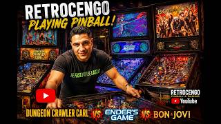 Dungeon Crawler Carl Pinball Ender’s Game Pinball BON JOVI Pinball First look