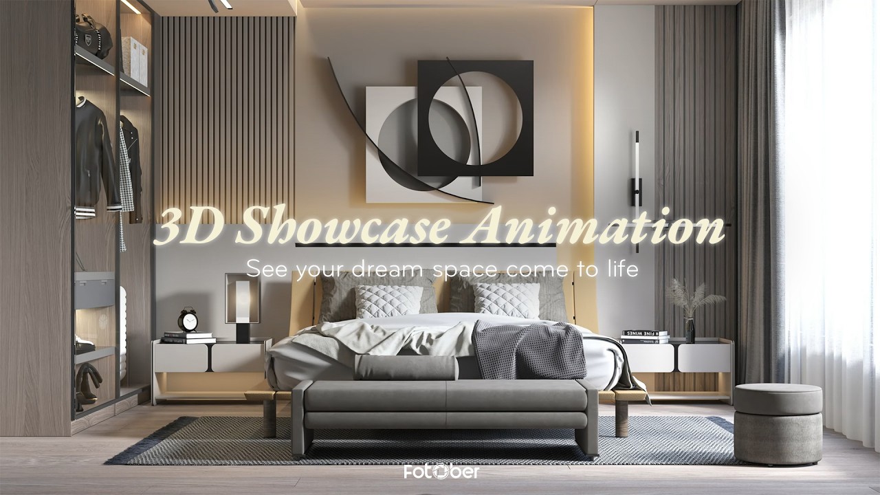 [FOTOBER] 3D Rendering Showcase Animations for Real Estate video demonstration by Fotober