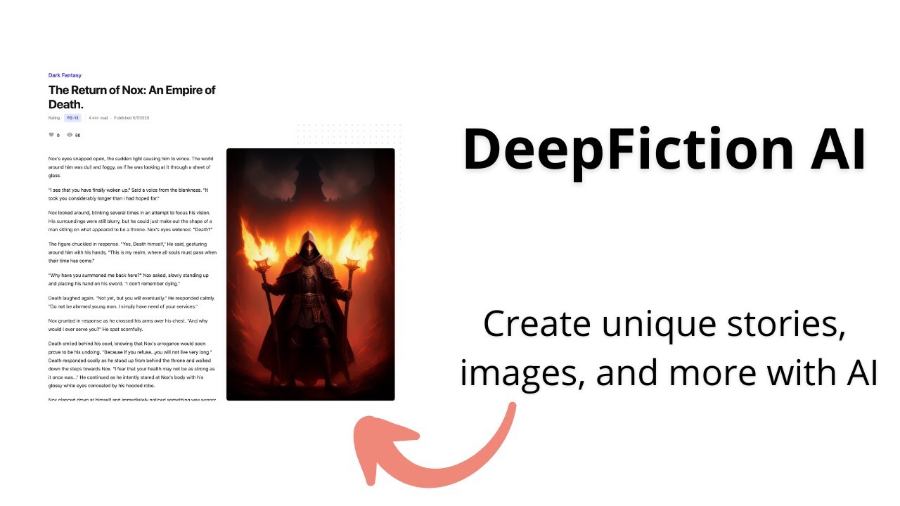 DeepFiction tutorial
