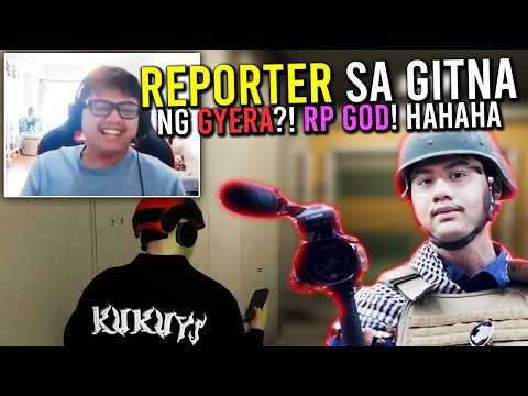 "CHIP ARMEL, REPORTER/VLOGGER SA GITNA NG BAKBAKAN?!"🤣- RP GOD LAPTRIP!🤣