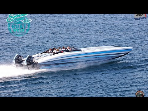 42 Wright/Performance powerboats @ Emerald Coast Powerboat Poker Run 2025