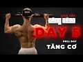 [LỊCH TẬP DANGBEOO] NGÀY 5: PULL DAY (TĂNG CƠ )