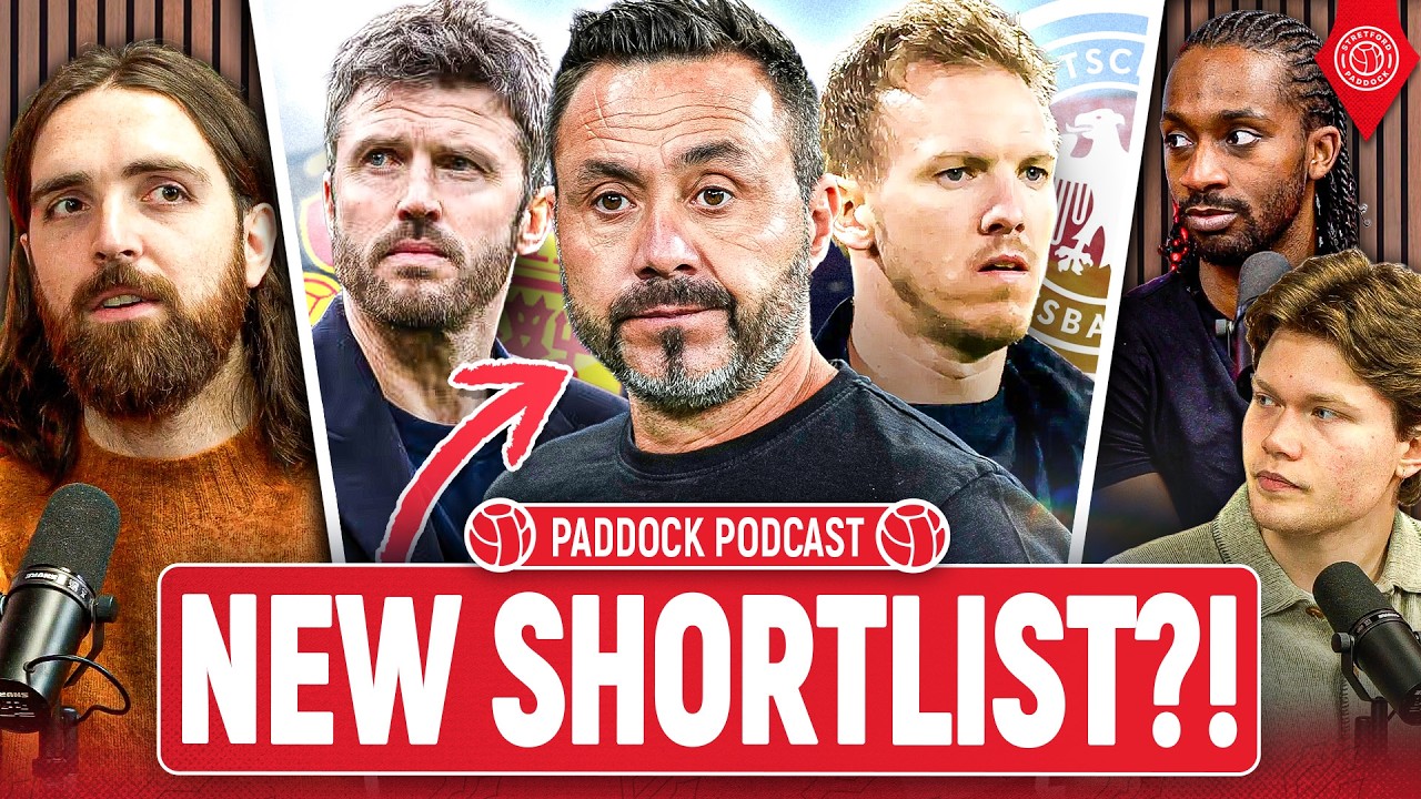 Roberto De Zerbi Joins The Manchester United Manager Shortlist?! | Paddock Podcast
