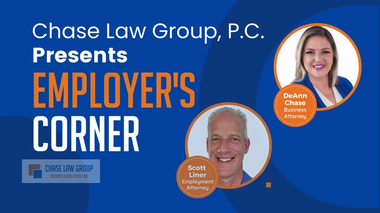 Chase Law Group Employers Corner 2023 November