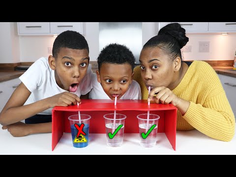 DONT Trust Drink from the Wrong Mystery Cup Challenge!