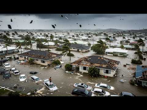 Chaos In Fiji Today! Giant Cyclone Urmil Swept Away Homes, Cars In Nadi