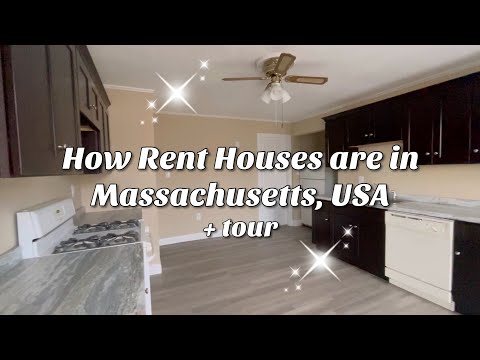 How Rent Houses are in Massachusetts, USA  + TOUR